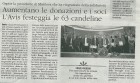 63° Anniversario - AVIS COMUNALE DESIO